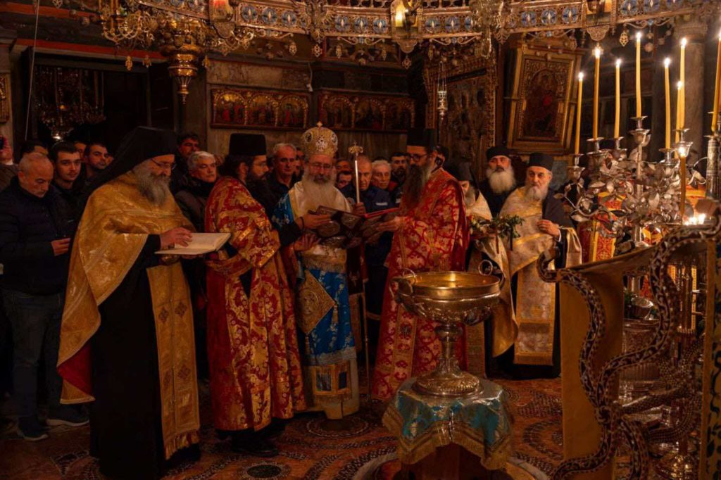 Θεοφάνεια στην Ιερά Μονή Ιβήρων