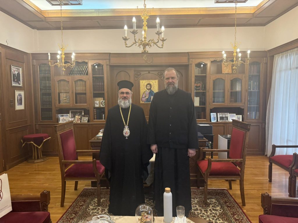 Ο Θεσσαλονίκης Φιλόθεος υποδέχτηκε τον Αρχιεπίσκοπο Μπουζαίου