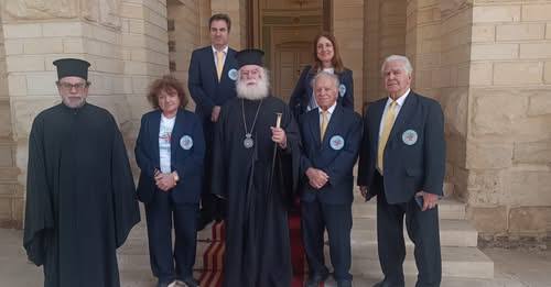 منظمة أطباء القلب تزور البابا ثيودروس في القاهرة