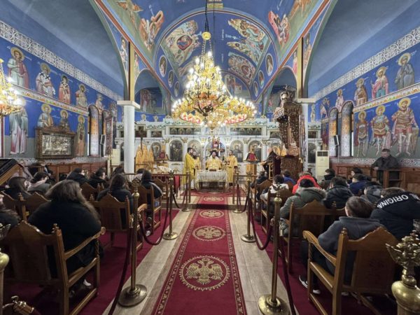 46 μαθητές συμμετείχαν στη Θεία Λειτουργία στο χωριό Βαπτιστής του Κιλκίς