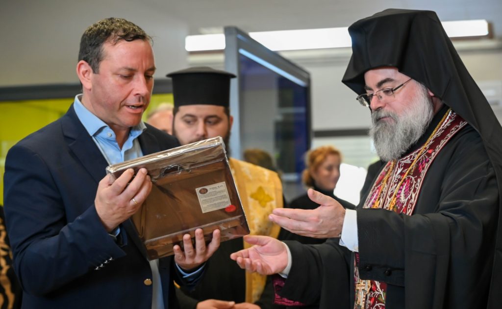 Συγχαρητήριο μήνυμα Δημάρχου Αγίου Νικολάου προς τον νεοεκλεγέντα Μητροπολίτη Κυδωνίας