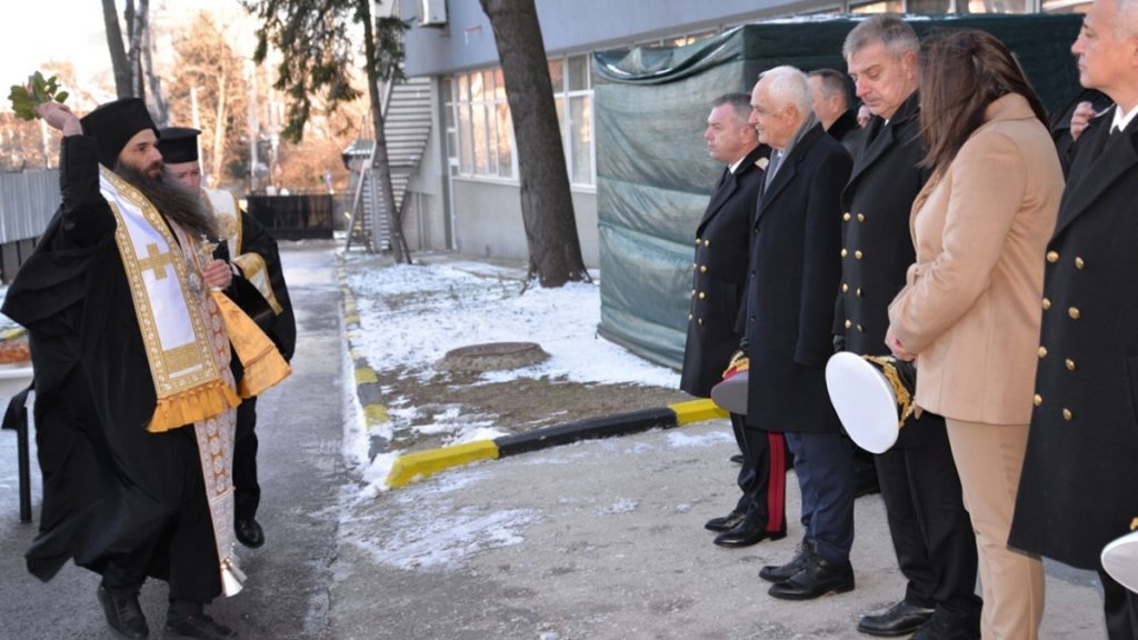 Празничен водосвет по повод 118 години от създаването на българското военно разузнаване