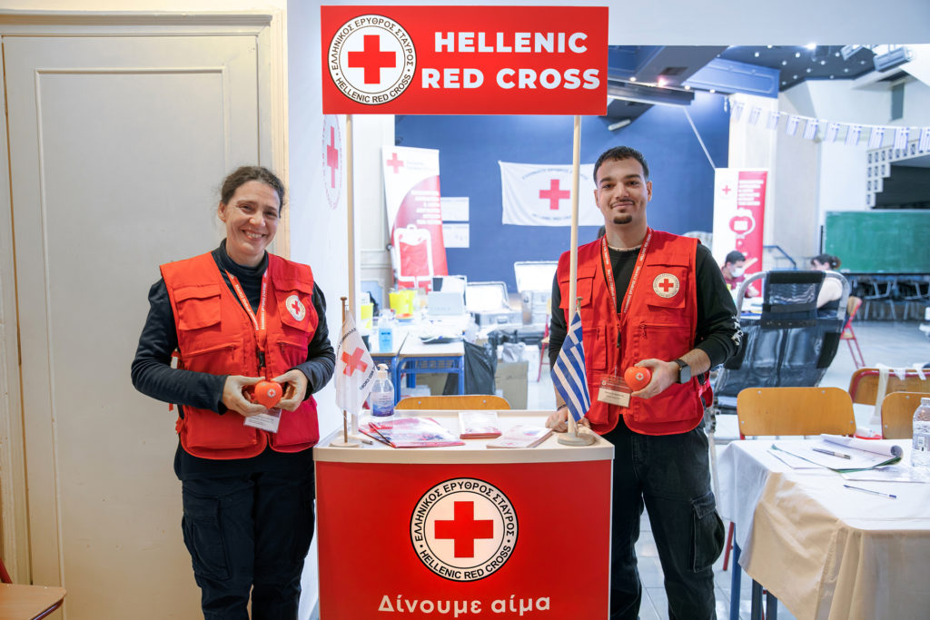 Ο Ελληνικός Ερυθρός Σταυρός συγκέντρωσε 16.070 Μονάδες Αίματος και 5.536 Δείγματα Μυελού των Οστών το 2025