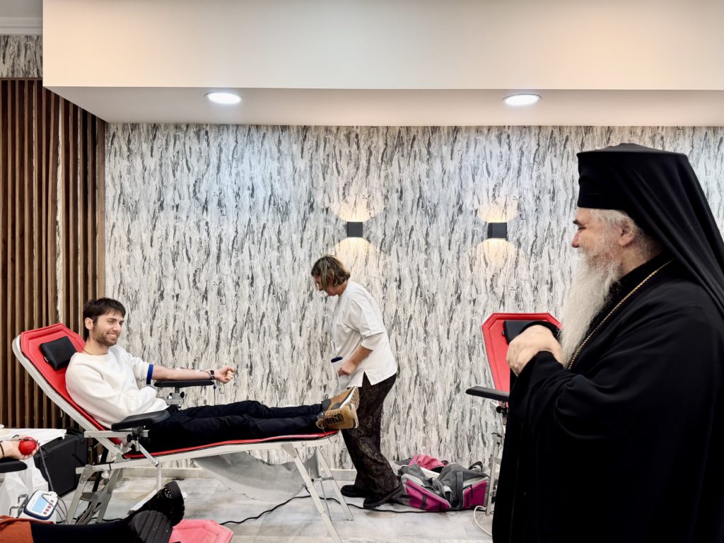 28η Εθελοντική Αιμοδοσία στην Ιερά Μητρόπολη Νέας Κρήνης και Καλαμαριάς