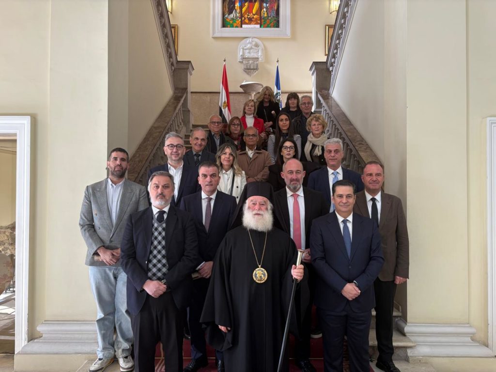 Επίσκεψη αντιπροσωπείας της ΚΕΔΕ στον Πατριάρχη Αλεξανδρείας