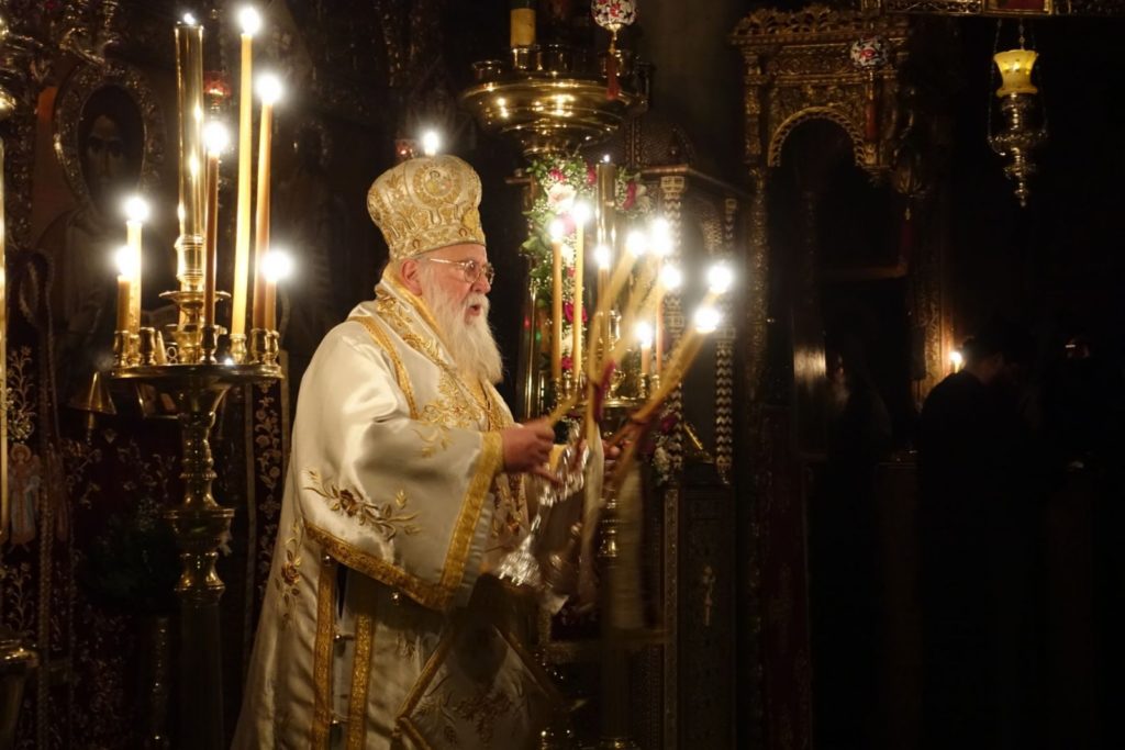 Ο Μητροπολίτης Κερκύρας στο Άγιον Όρος