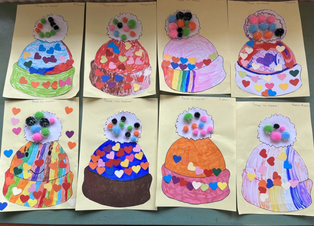 Τα ρούχα του χειμώνα από τα παιδιά των Βρεφονηπιακών στης Ι.Μ. Μαρωνείας