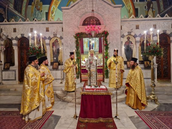 Περιτομή του Χριστού, μνήμη του Μ. Βασιλείου και υποδοχή του νέου έτους στην Κόρινθου