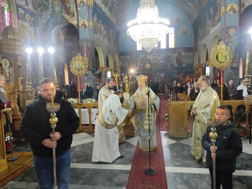 Θεία Λειτουργία από τον Μητροπολίτη Κορίνθου στο Σοφικό