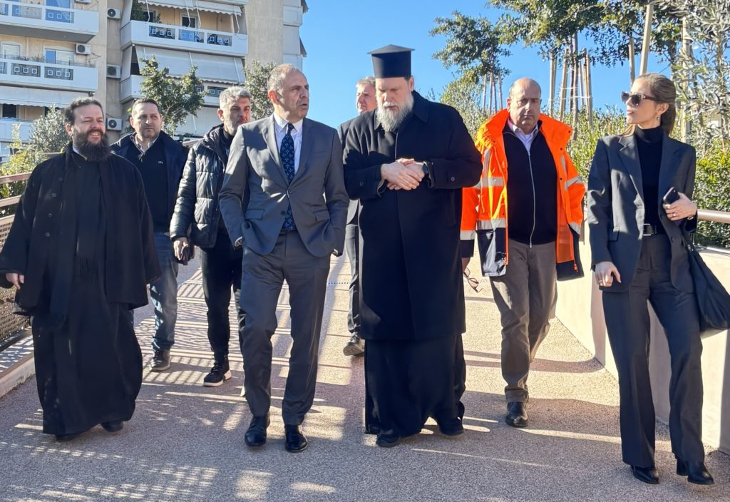 Επίσκεψη του Υπουργού Εξωτερικών στο «Ιωνικό Κέντρο» της Ι.Μ. Νέας Ιωνίας