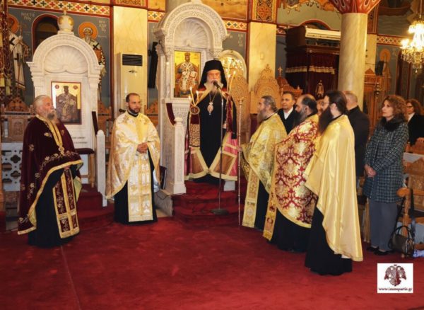 Αρχιερατικός Εσπερινός για τους Τρεις Ιεράρχες στον Ι.Ν Οσίου Νίκωνος Σπάρτης – Τρισάγιο για τα θύματα των δύο δυστυχημάτων