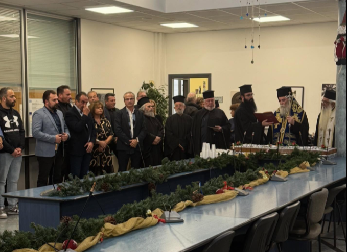 Κοπή Αγιοβασιλόπιτας Δήμου Πλατανιά