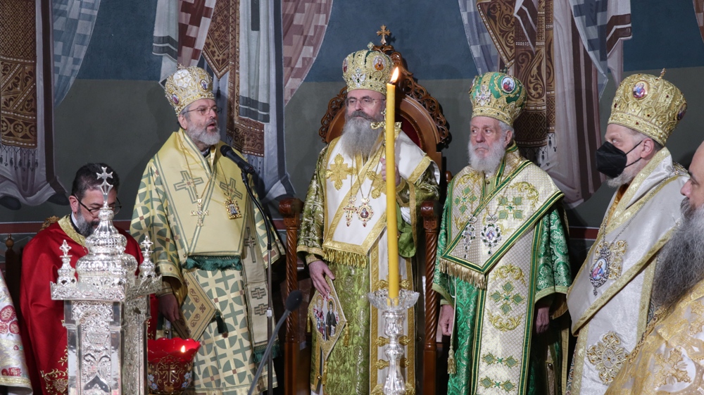 Τα ονομαστήρια του Μητροπολίτη Περιστερίου Γρηγορίου