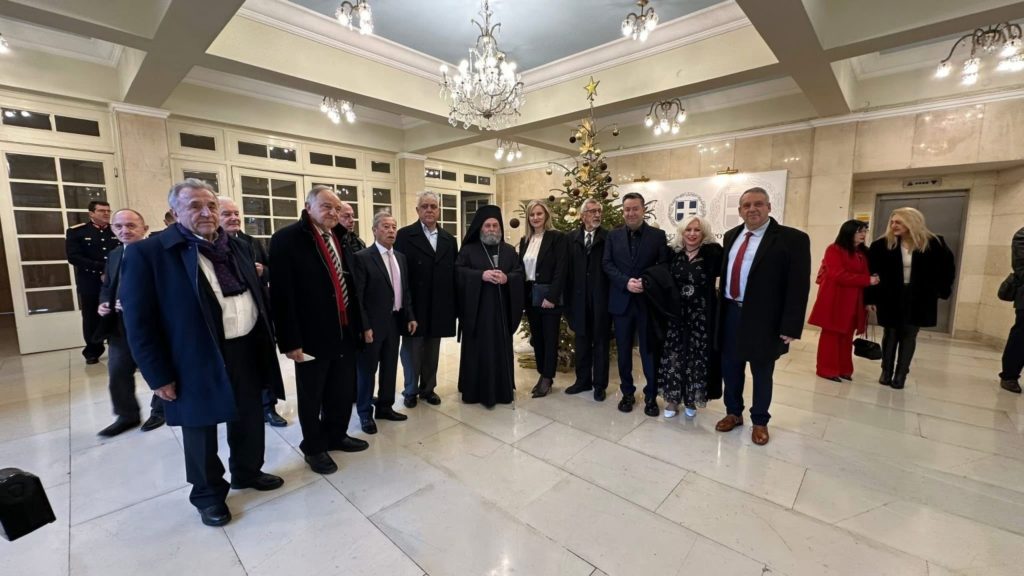 Ο Μητροπολίτης Ιωαννίνων στην επίσημη δεξίωση στην Περιφέρεια Ηπείρου