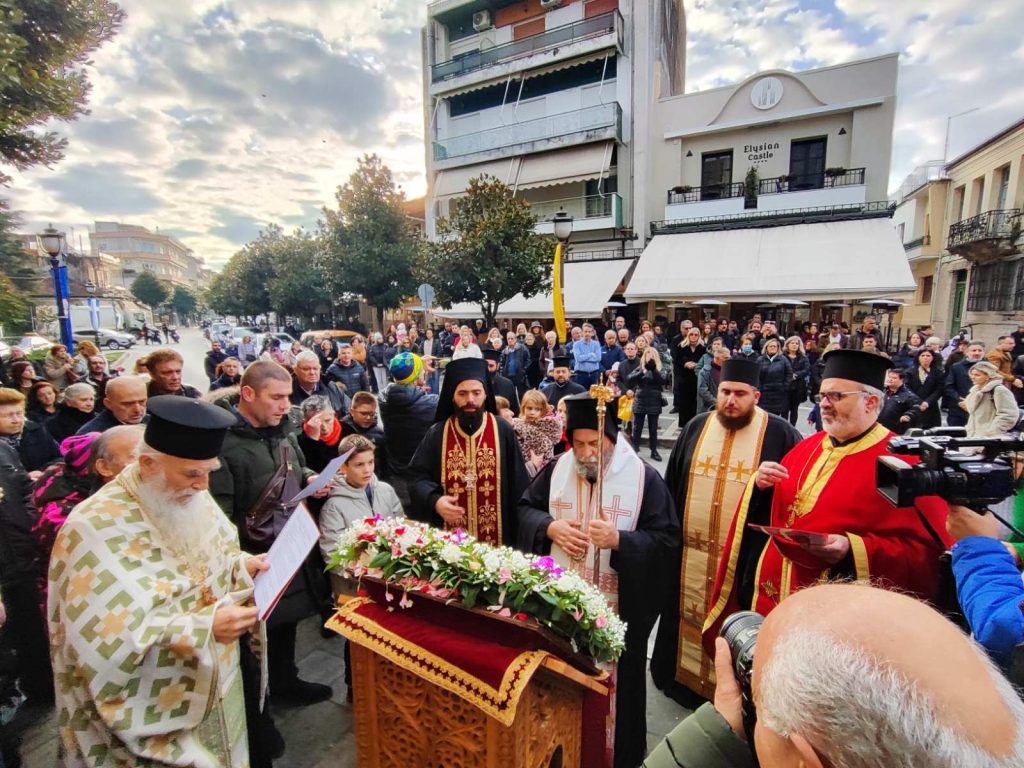 Ιωάννινα: Αρχιερατική Θεία Λειτουργία στον οίκο του Αγίου Νεομάρτυρος Γεωργίου