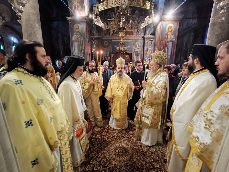 Πανηγύρισε η Ιερά Μονή Οσίου Ιωάννου Καλυβίτου Ψαχνών