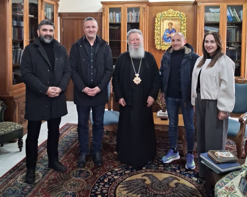 Επίσκεψη του Δ.Σ. της Ένωσης Αστυνομικών Υπαλλήλων Εύβοιας στον Μητροπολίτη Χαλκίδος