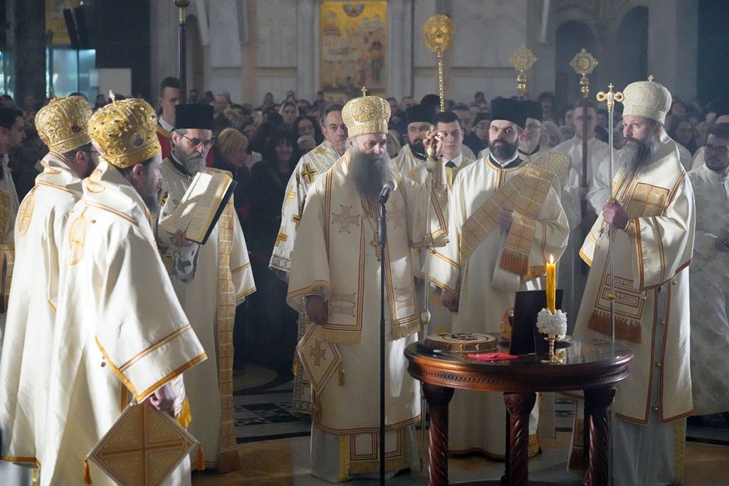 Η εορτή του Αγίου Σάββα, Αρχιεπισκόπου Σερβίας, στο Βελιγράδι