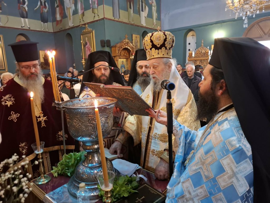 Η Δεσποτική Εορτή των Θεοφανείων στην Ιερά Μητρόπολη Καρυστίας