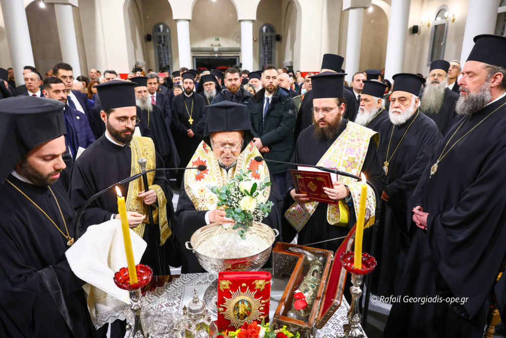 Θεσσαλονίκη: Τα Θυρανοίξια του Ι.Ν. Αγίου Χαραλάμπους και Αγίας Αργυρής τέλεσε ο Οικουμενικός Πατριάρχης (ΦΩΤΟ)