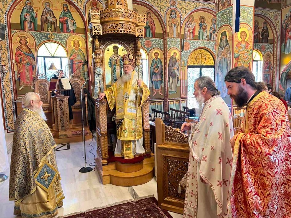 Η εορτή του Αγίου Γρηγορίου του Θεολόγου στην παραλία Μαρκοπούλου Ωρωπού