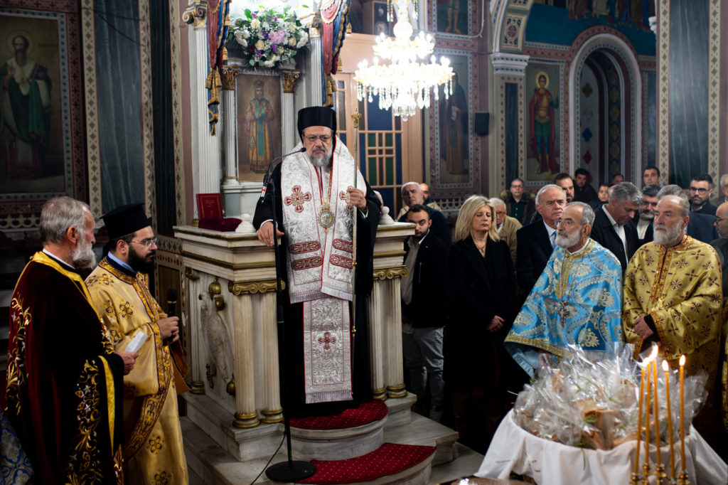 Ο Εσπερινός του Αγίου Ιωάννου στον Μελιγαλά Μεσσηνίας