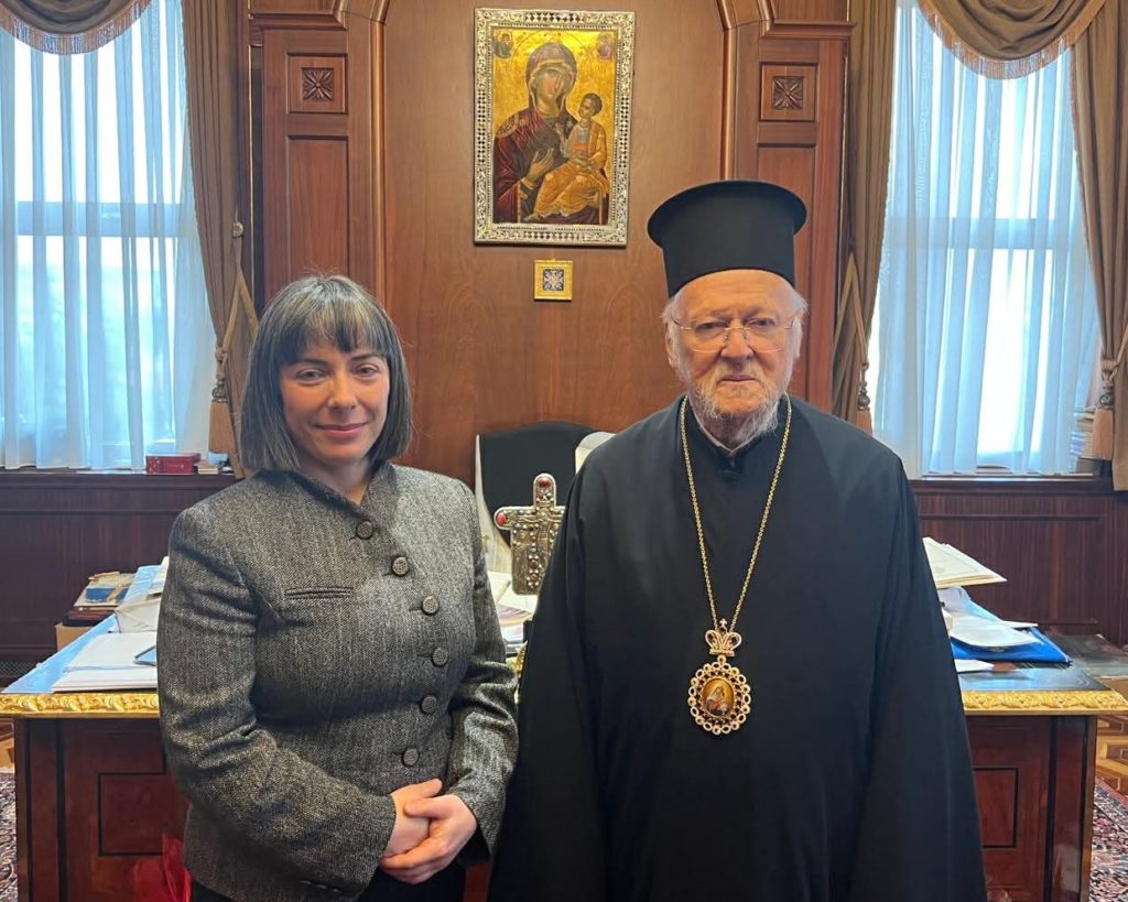 Η νέα Γενική Πρόξενος του Καναδά στην Πόλη επισκέφθηκε το Οικουμενικό Πατριαρχείο