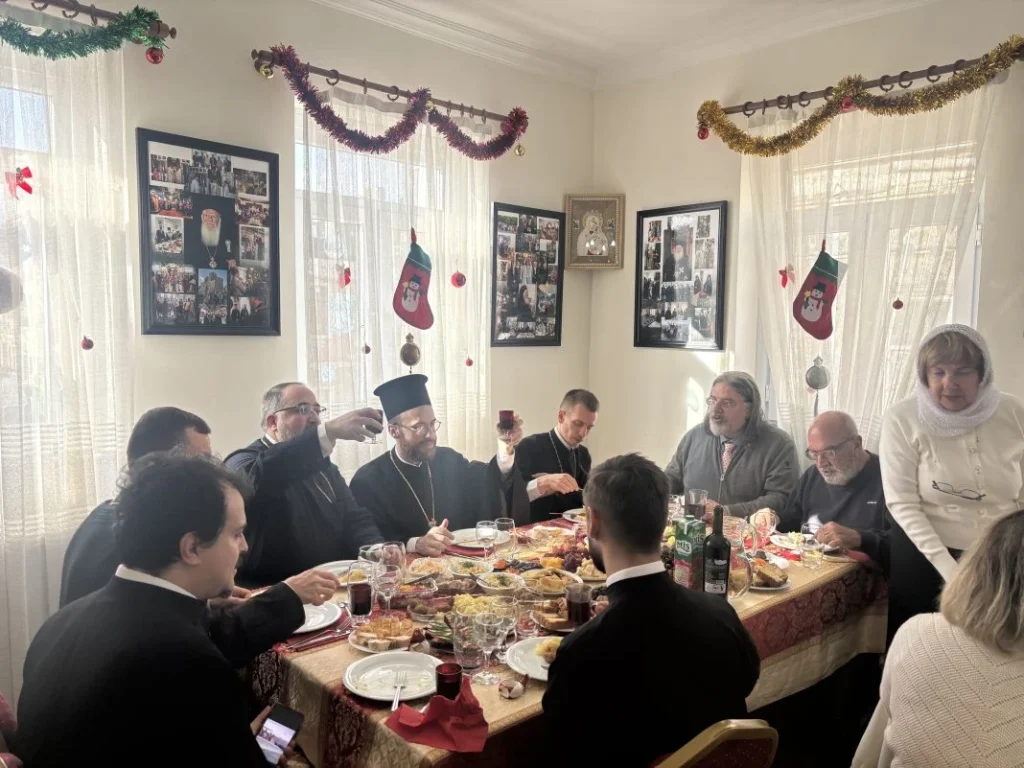 The Feast of Christmas celebrated at the Vatopedi Metochion in Galata, Constantinople