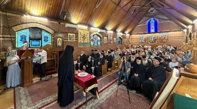 Κοπή της βασιλόπιτας στην Ιερά Επισκοπή Αδελαΐδος