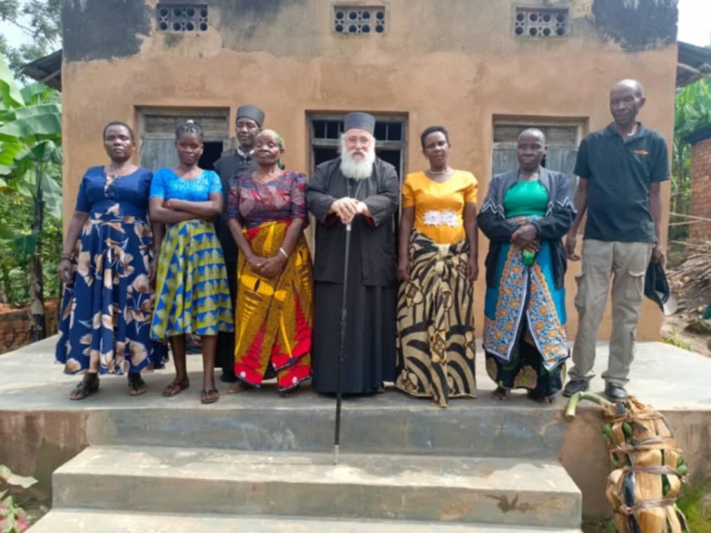 Ο Πολυστύλου Σωφρόνιος στην εορτή του Αγίου Αντωνίου στην Επισκοπή Μπουκόμπας