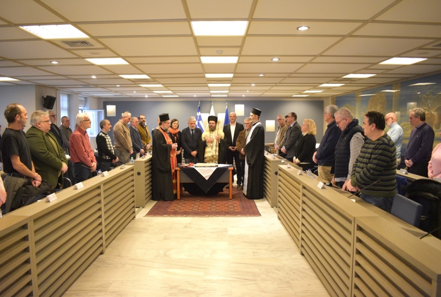 Ο Μητροπολίτης Παντελεήμων στην Πρυτανεία του Δημοκριτείου Πανεπιστημίου Θράκης