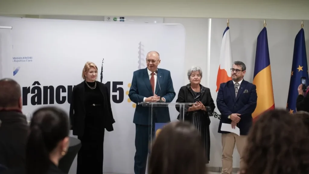 Primul eveniment al Anului Internațional Brâncuși a avut loc la Ambasada României în Cipru