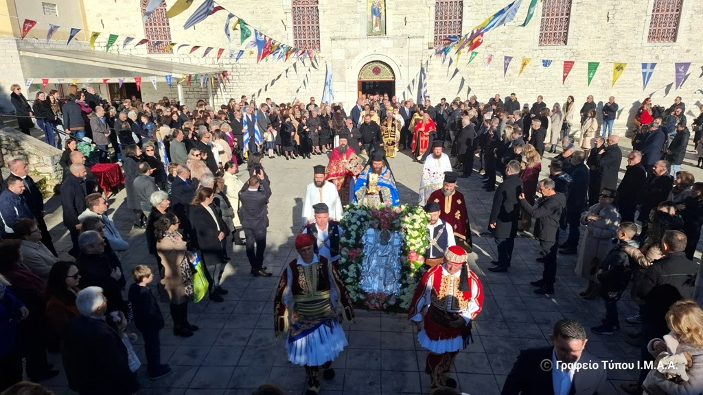 Η εορτή του Αγίου Αθανασίου στην Ιερά Μητρόπολη Αιτωλίας και Ακαρνανίας