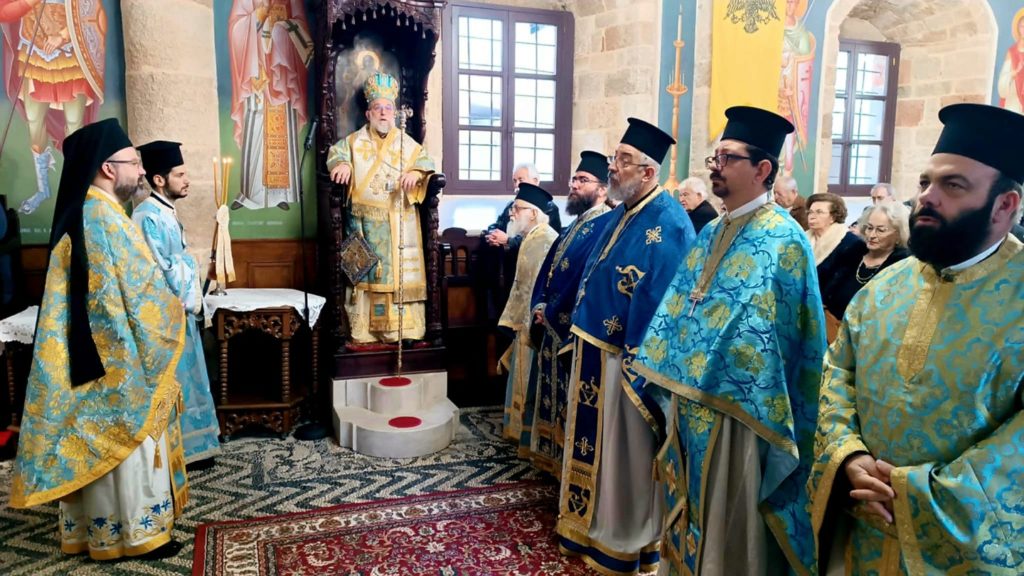 Η Σύναξη του Αγίου Ιωάννου Προδρόμου στη Ρόδο