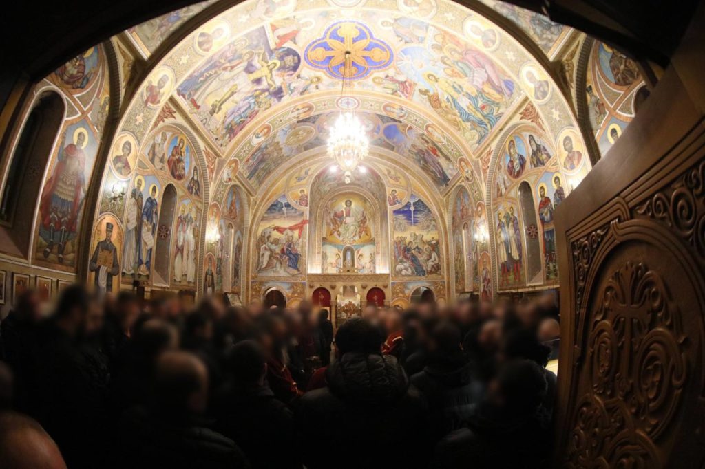 მსჯავრდადებულები შობის დღესასწაულს ტრადიციულად წირვა-ლოცვით შეხვდნენ