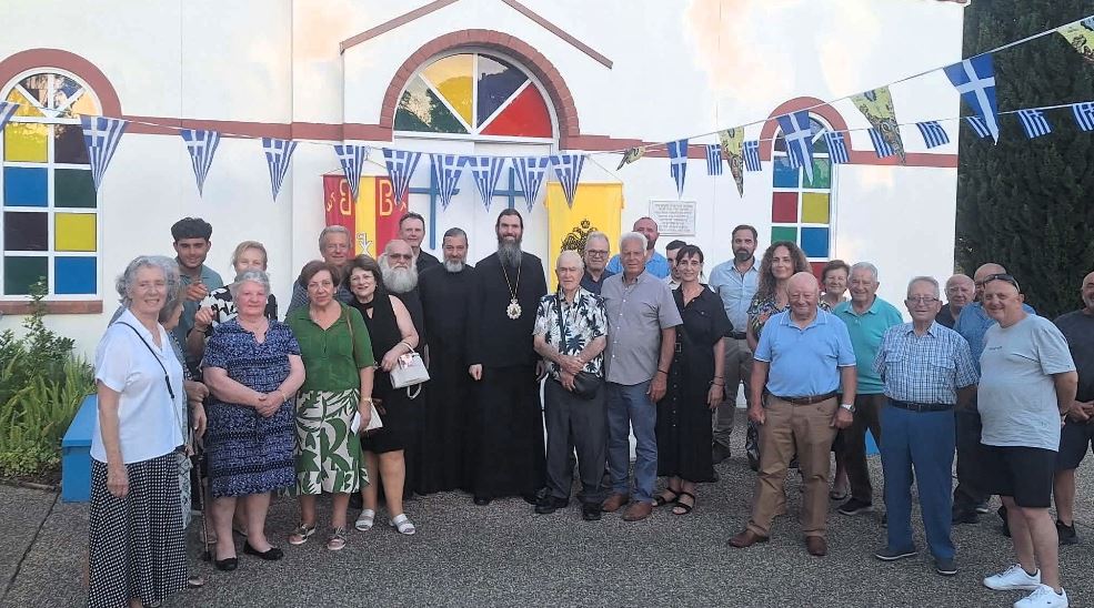 Ιστορικός Εσπερινός χοροστατούντος του Επισκόπου Καμπέρας στον Ι.Ν. Αγίου Ιωάννη Batemans Bay