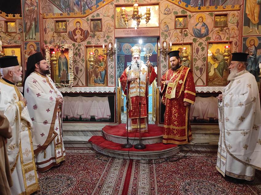 Η μνήμη του Αγίου Γεωργίου του εξ Ιωαννίνων και Αντωνίου του Μεγάλου στην Ι.Μ. Κορίνθου