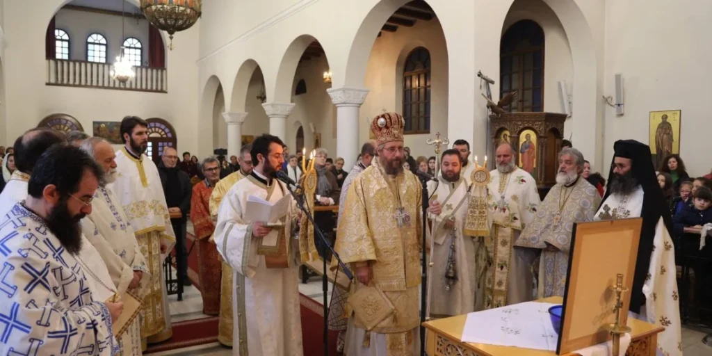 Feast of St. Anastasius the Persian and Commemoration of Late Archbishop Anastasios in Tirana