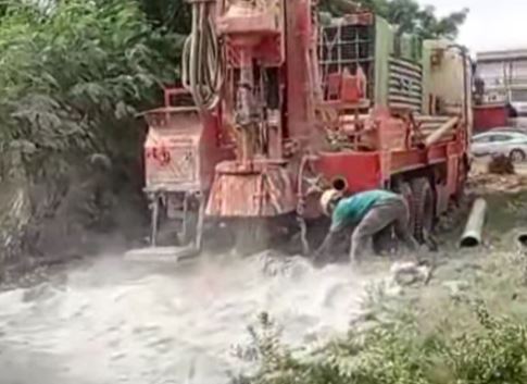 Μια νέα γεώτρηση νερού στην Ιερά Μητρόπολη Άκκρας