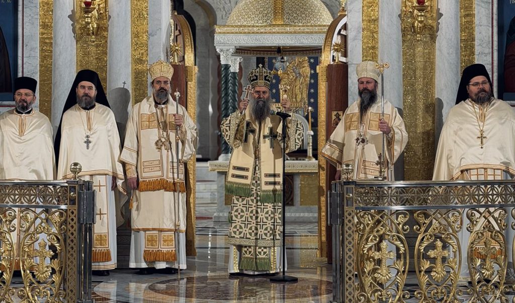 Η Θεία Λειτουργία των Χριστουγέννων στο Βελιγράδι