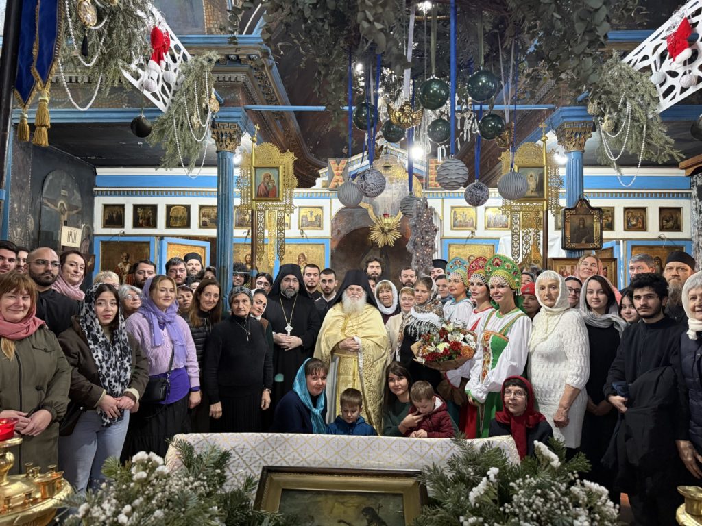 Ο Γέροντας Εφραίμ στο Βατοπαιδινό Μετόχι του Αγίου Ανδρέου στον Γαλατά