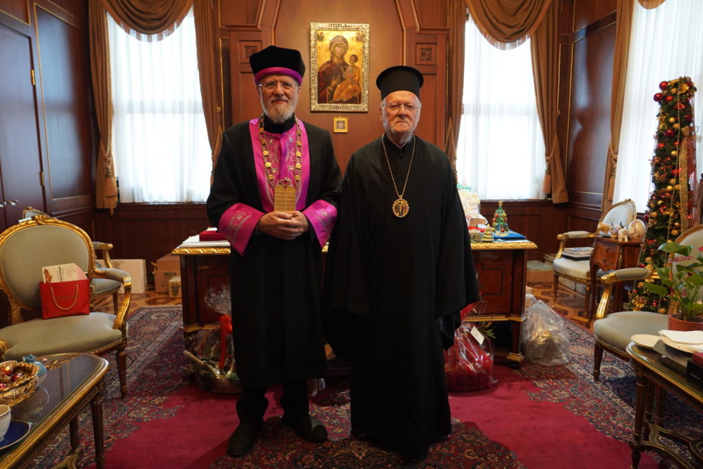 O νέος Αρχιραββίνος της Τουρκίας στο Οικουμενικό Πατριαρχείο