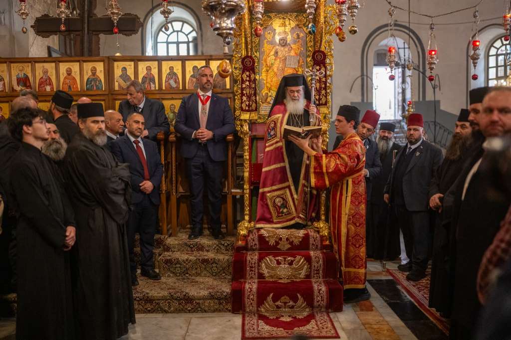 Η παραμονή των Χριστουγέννων στο Πατριαρχείο Ιεροσολύμων