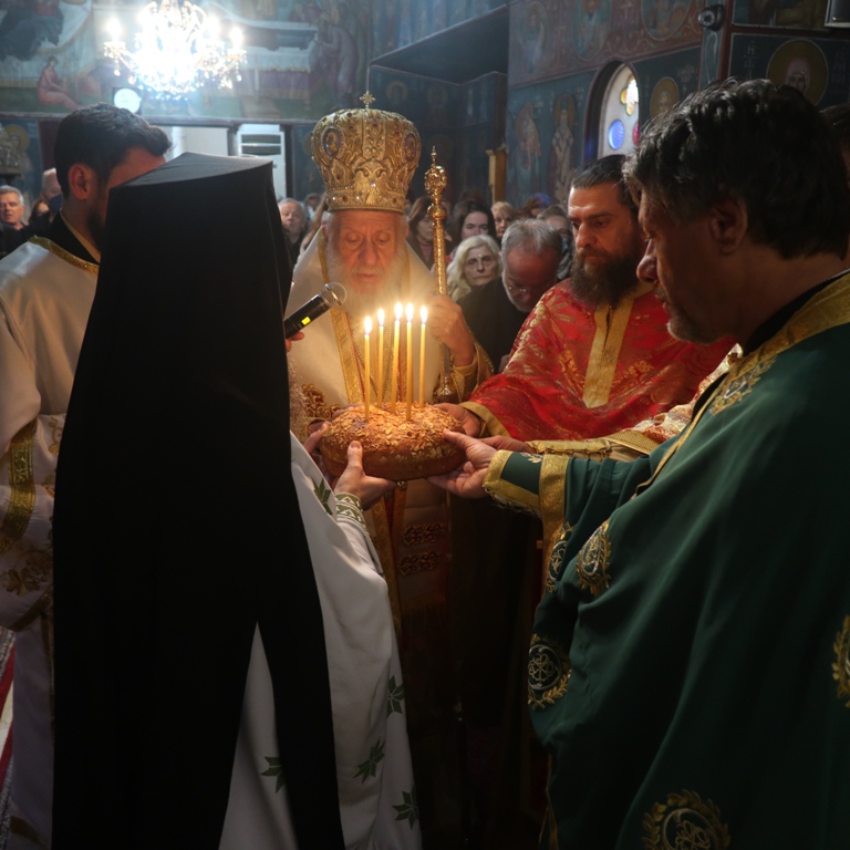 Η Εορτή της Οσίας Ξένης στο Ομώνυμο Μετόχιο της Ιερἀς Μητροπόλεως Σύρου στην Αθήνα