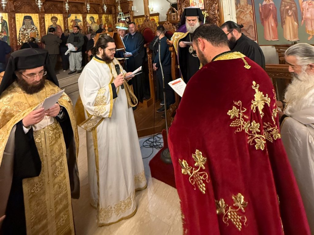 Ο Μητροπολίτης Κιτίου στον πανηγυρίζοντα Ιερό Ναό Αγίου Ξενοφώντος στον Μαζωτό