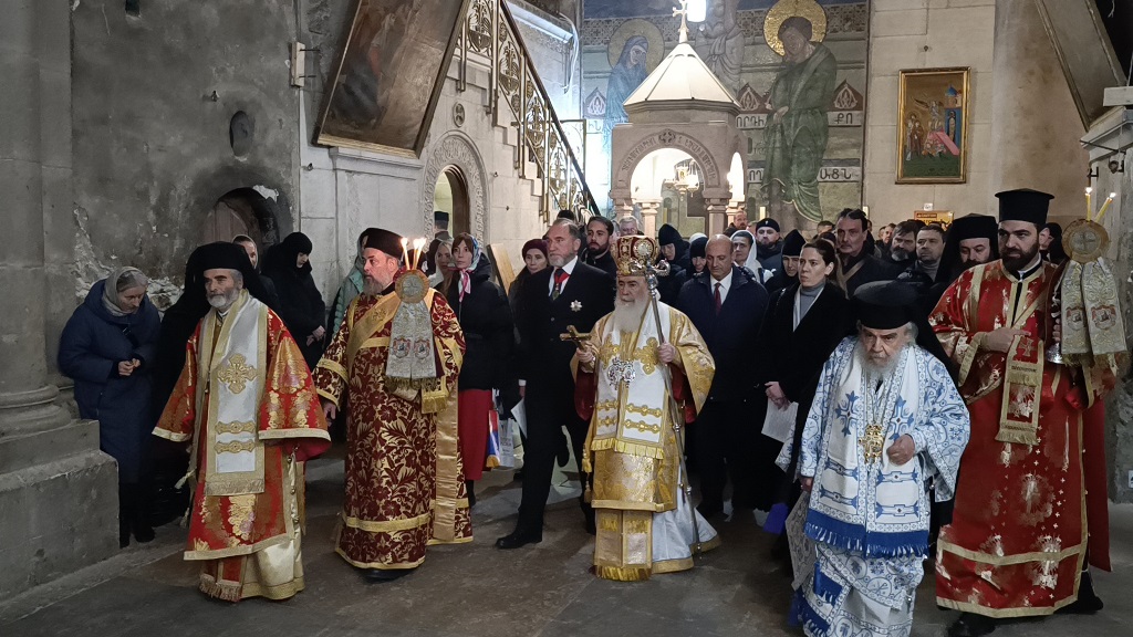 Η εορτή της Περιτομής του Κυρίου και η μνήμη του Αγίου Βασιλείου στο Πατριαρχείο Ιεροσολύμων