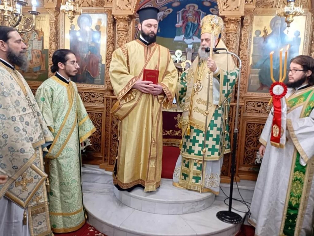 Νέος διάκονος στην Ιερά Μητρόπολη Θεσσαλιώτιδος