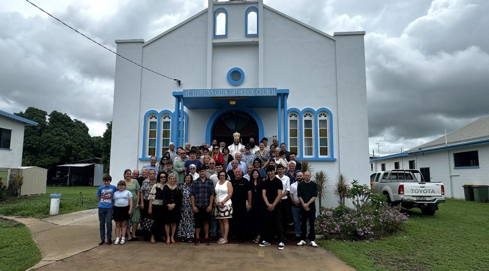 Ο Επίσκοπος Βρισβάνης στην αγροτική πόλη Home Hill της Βορείου Κουινσλάνδης