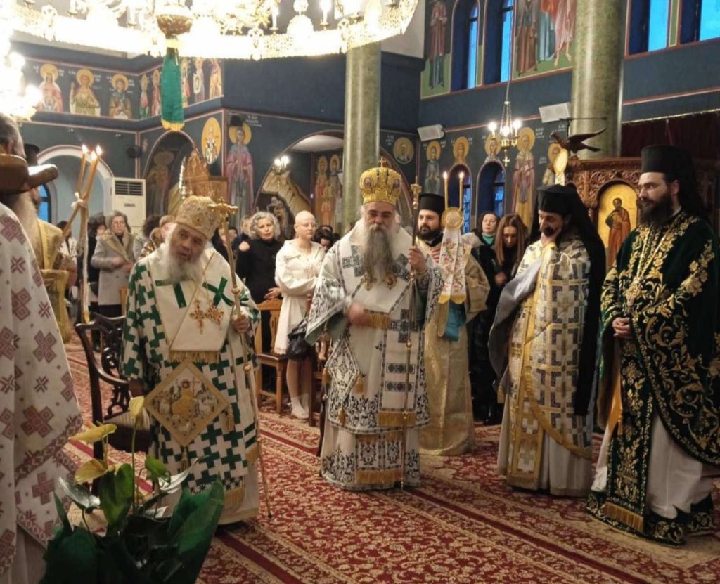 Αρχιερατική χοροστασία και συλλείτουργο στον Άγιο Αντώνιο Αριδαίας