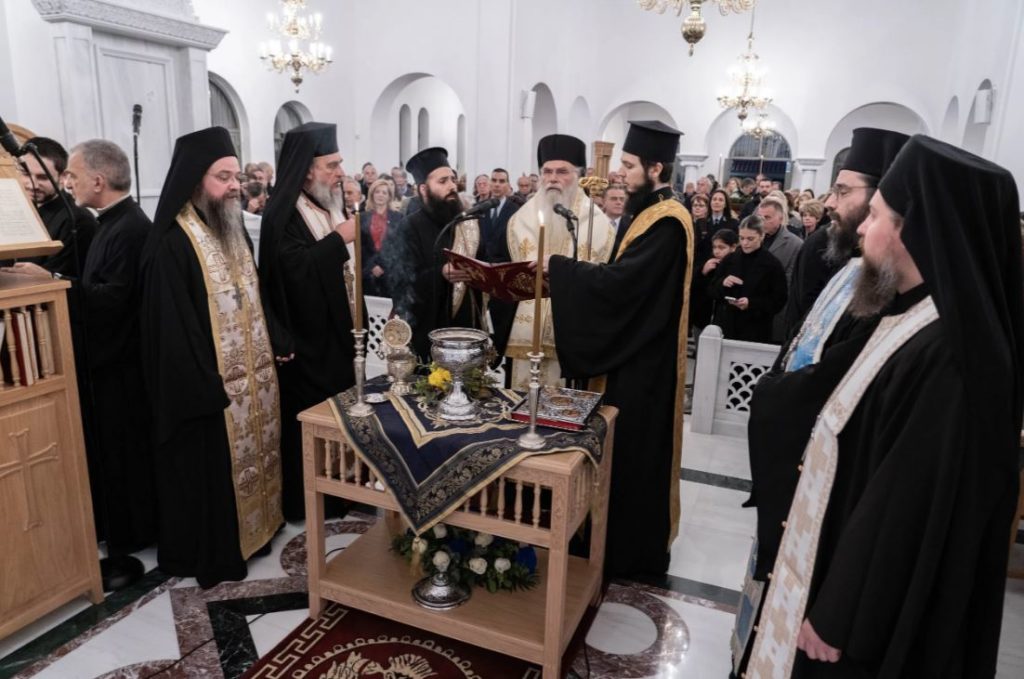 Τα Θυρανοίξια του Ι.Ν. Αγίου Παϊσίου Αγιορείτου εντός της Ι. Μονής Αγίας Αικατερίνης Παλλήνης